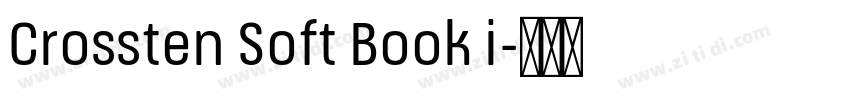 Crossten Soft Book i字体转换